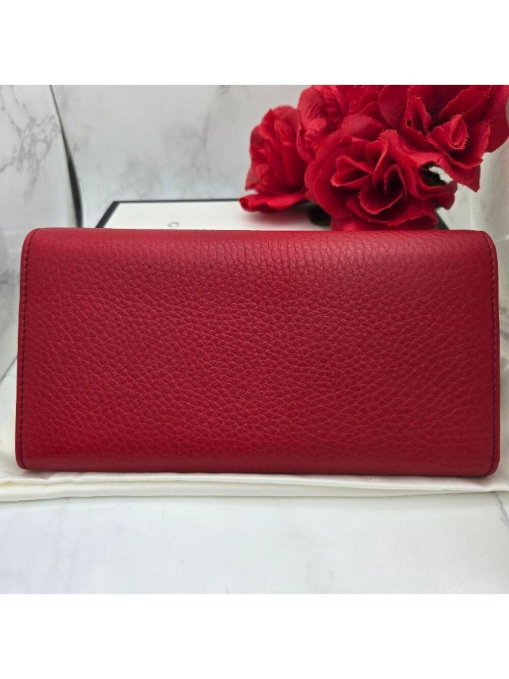 Gucci Soho GG Wallet Red - Picture 2 of 16